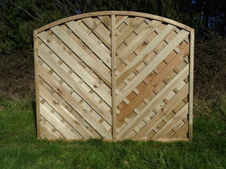 Fence it Direct V- Arched Panel